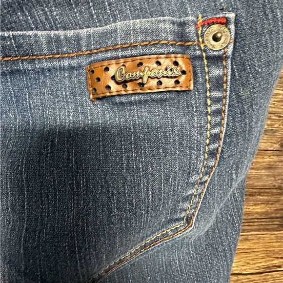Componix Cropped Blue Ankle Jeans with Relaxed Style Womens 12 - Picture 4 of 10